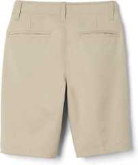 French Toast Youth Boy’s 2-Pack Performance Uniform Shorts, Khaki, 14