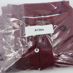 French Toast Kids Burgundy Short Sleeve Polo Shirt School Uniform XXL 18/20