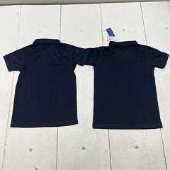 Nautica 2-Pack Navy Blue Short Sleeve Polo Shirts School Uniform Unisex M 8-10 Y