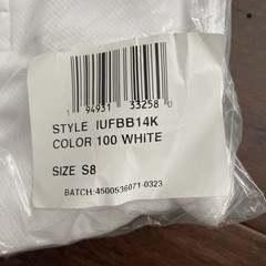 NWT Izod Boys Sz 8 White Uniform Performance Polo Shirts Moisture Wicking