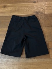 Dickies Boys School Uniform FlexWaist Flat Front Shorts Black KR123BK Sz 16