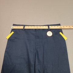 Wonder Nation Boys Navy School Uniform Pants 16 Husky Adjustable WN24100124434H