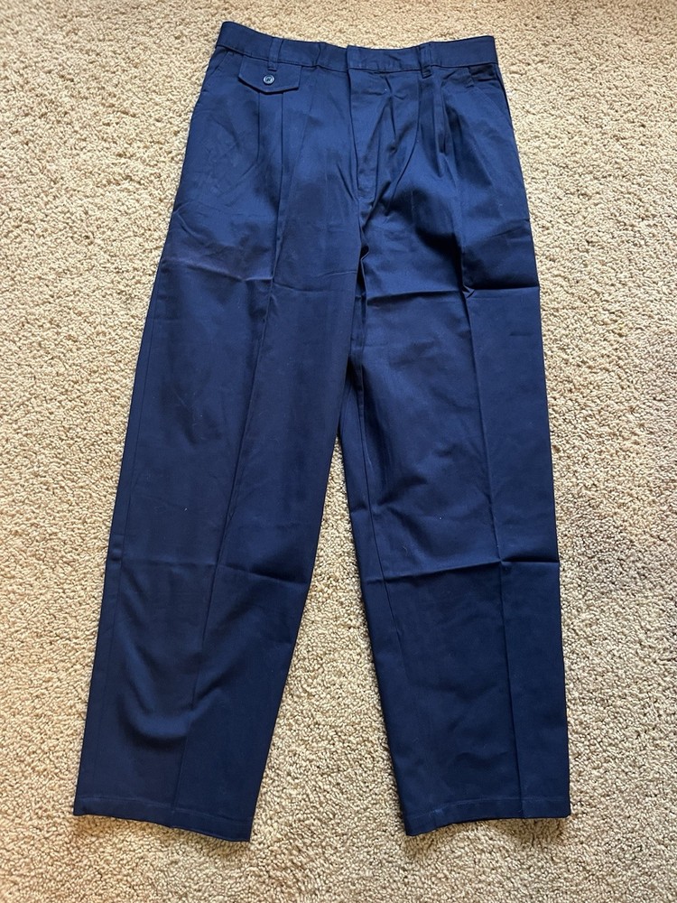 Mr. Alan’s official school uniform navy blue pants boys Sz 20 Adjustable Waist￼