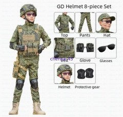 Children’s Spring Autumn Camouflage Suit Special Forces Tactic Training Uniform