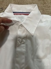 Boys French Toast Uniform White Long Sleeve Dress Shirt Size 14