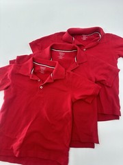 school uniform polo shirt boys/ Set Of 3