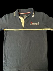 Harmony Public Schools Navy Uniform Polo Shirt Middle School Size Youth Large