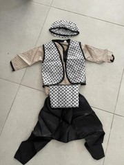 Handmade Syrian Middle East Clothes Heritage For Children Kids 5 Pcs Size 1-6