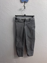 Lands End Shorts Boys Size 7 Gray Pants School Uniform Elastic Waist