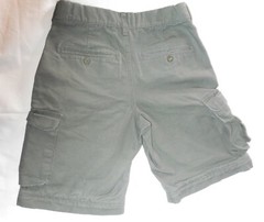 Official Boy Scouts Of America Green Canvas Cargo Uniform Shorts Youth Size 10