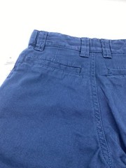 School Uniform Shorts Size 10 Boys Blue Adjustable Waist Stretch Pockets