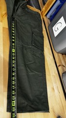 Boy Scouts of America BSA Youth 20 Green Cargo Uniform Switchback Pants Damaged