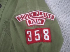 Vintage Boy Scouts Of America Shirt Youth Medium Green Uniform Patches 60s