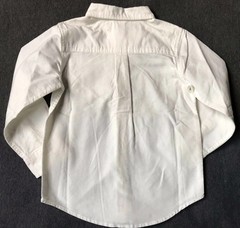 GYMBOREE NWT Back to School Uniform White Oxford Dress Shirt size XS 3-4 years