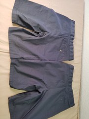 French Toast Boys Uniform Dress Shorts Grey Size 14 Lot Of 2