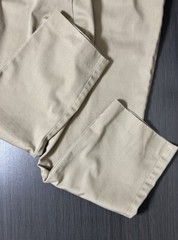 Authentic Galaxy School Uniform Pants Boys’ Beige Flat Front Size 10
