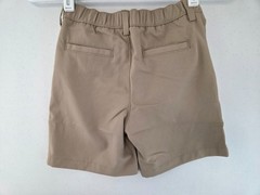 Lands End Boysx sz 6 Khaki School Uniform Chino Shorts NEW 552395