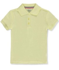 French Toast Collared Polo Shirt 2T Labeled But Fits As 3T Yellow New School