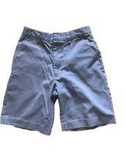 Award School Uniform Gray Shorts Flat Front Size 12 Regular Boy Cotton Blend