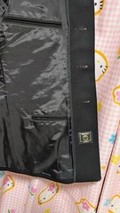 ^_^ Japanese SchoolBoy Uniform . Excellent . Blac. Size: S~ M. School Badge.