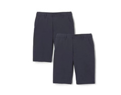 French Toast Youth Boy’s 2-Pack Performance Uniform Shorts, Navy, 12