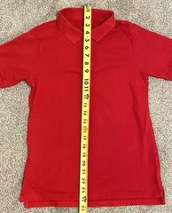 7 School Uniforms Boys Pants Shorts Polo Shirt Long Sleeve Size 10 12 14 Lot