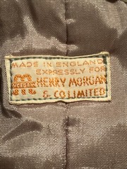 Vintage Henry Morgan Canada Kid Child’s Suit Uniform England Circa 1930s