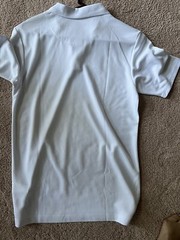 Boys Nautica School Uniform. Moisture Wicking. White XL/18-20