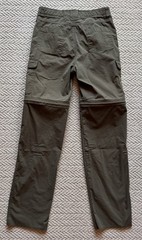 BSA Boy Scouts Uniform Switchback Convertible Pants Olive Green Size 16 Youth