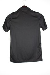 Boys Wonder Nation School Uniform Short Sleeve Performance Polo 4-Pk Black Large