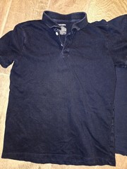 Boys School Uniform Lot of Small 3-pants, Small 4-shorts, Large 4-Polo Shirts.
