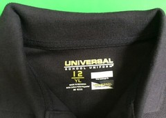UNIVERSAL SCHOOL BOYS DARK BLUE POLO SHIRT SIZE #12 YL – A9/15