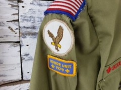 Vintage Boy Scouts Of American Uniform Orange County CA Hat Scarf Belt 13 R