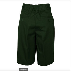 Universal Boy’s School uniform – Hunter Green Shorts – Sizes 4 to 20H