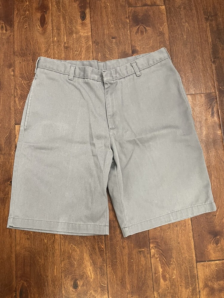 Elderwear Boys Gray School Uniform Shorts Size: 34