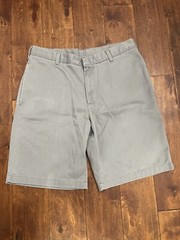 Elderwear Boys Gray School Uniform Shorts Size: 34