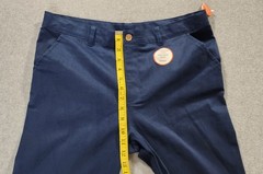 Wonder Nation School Uniform Pants Size 16 Husky Navy Adjust Waist Reinforce NEW