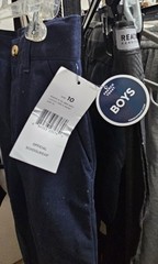 Boys FRENCH TOAST Uniform Pants STRAIGHT Adjustable Waist Navy NEW Size 10