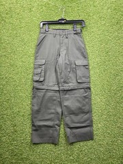 Boy Scouts of America Convertible Uniform Pants Youth 8 Green Zip Off Outdoor