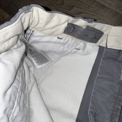 Gap Kids Size 16 Slim Boys Shorts Gray Dress Uniform Chino Flat Front🔥👀