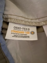 Lands End Uniform Pants Boy Plus 20 Pull On Khaki Pleated School wear Oeko-Tex