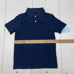 Cat And Jack Navy Blue Cotton Blend Polo School Uniform Boys Size L 10-12 NEW