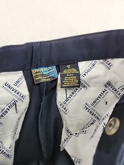 Universal Boys Youth School Uniform Pants Navy Blue Size 16 Cotton Blend 29 x 31