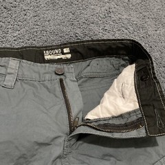 ebound denim industries youth boys gray shorts size 152, ( 14) age 11-12