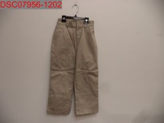 NWOT – Dockers Boys’ Khaki Adjustable Waist Uniform Pants , Size 5 Regular