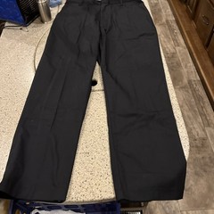Authentic Galaxy School Uniform Size 18 Black Adjustable Waistband Pants