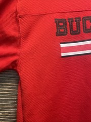 Team Athletics NCAA Youth Red Ohio State Buckeyes Jersey Shirt Size XL 14-16