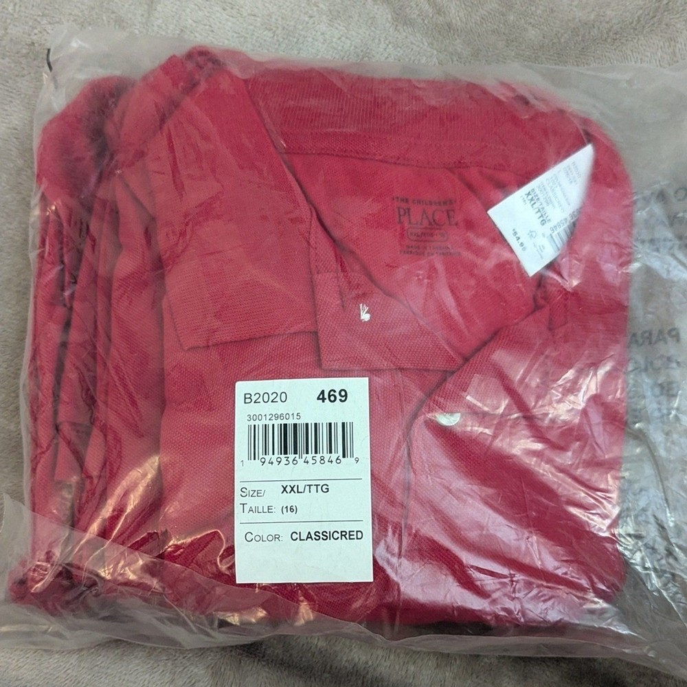 The Children’s Place Classic Red Polo 5 polos