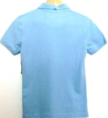 Gap Boys Polo Shirt School Uniform Light Blue SIZE M/8-9 Cotton Short Sleeve NEW