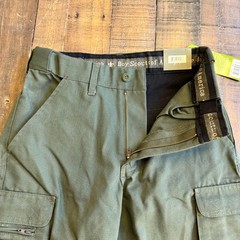 Boy Scouts Uniform Cargo Pant Youth 8 W25xL26 Green Convertible Shorts NWT